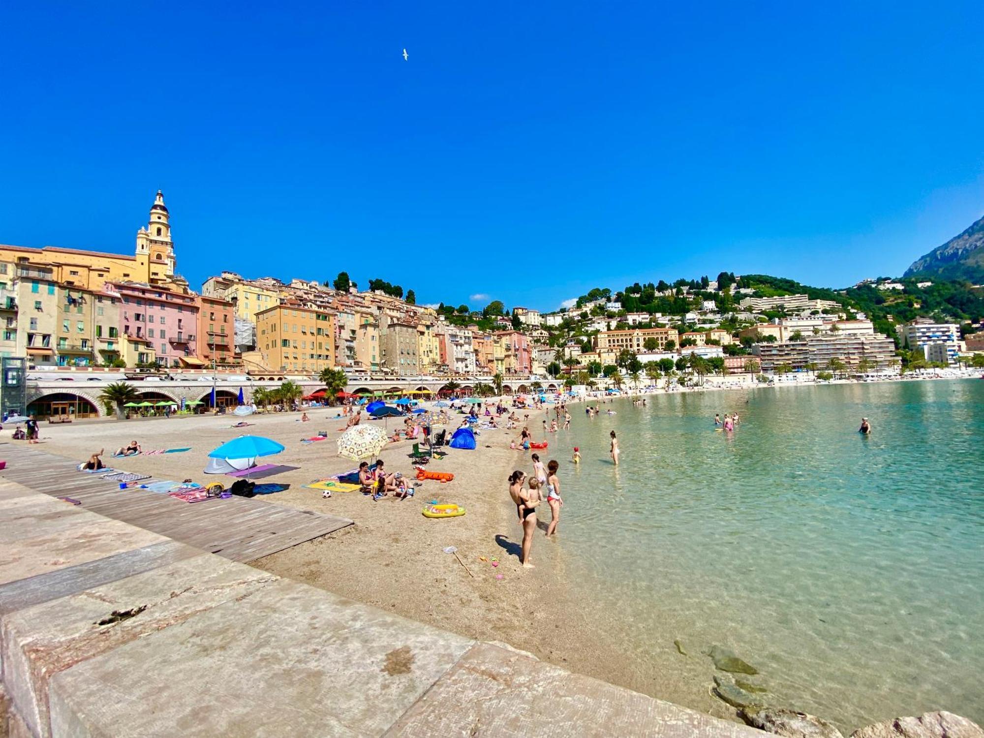 La Pietonne Menton Exterior foto