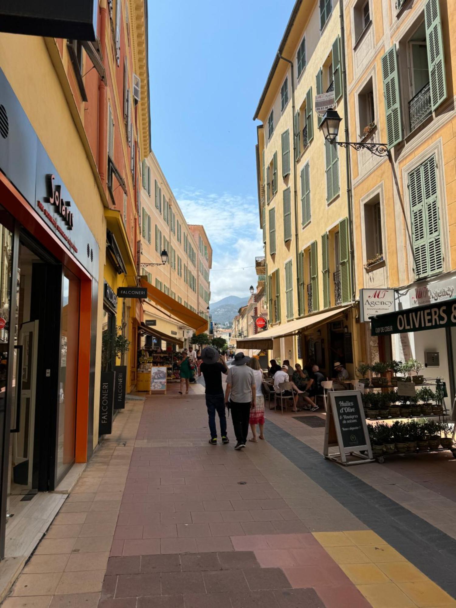 La Pietonne Menton Exterior foto