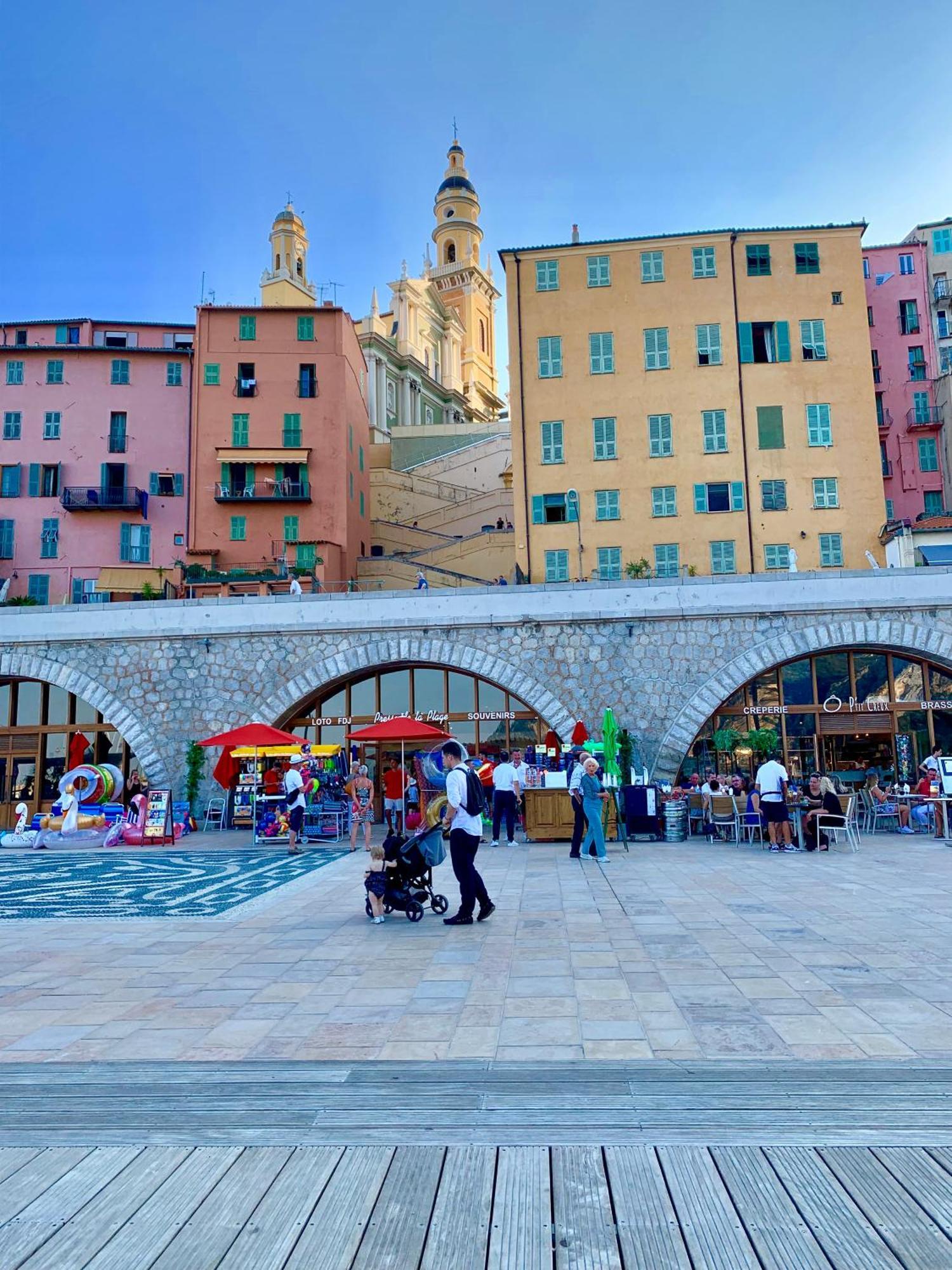 La Pietonne Menton Exterior foto